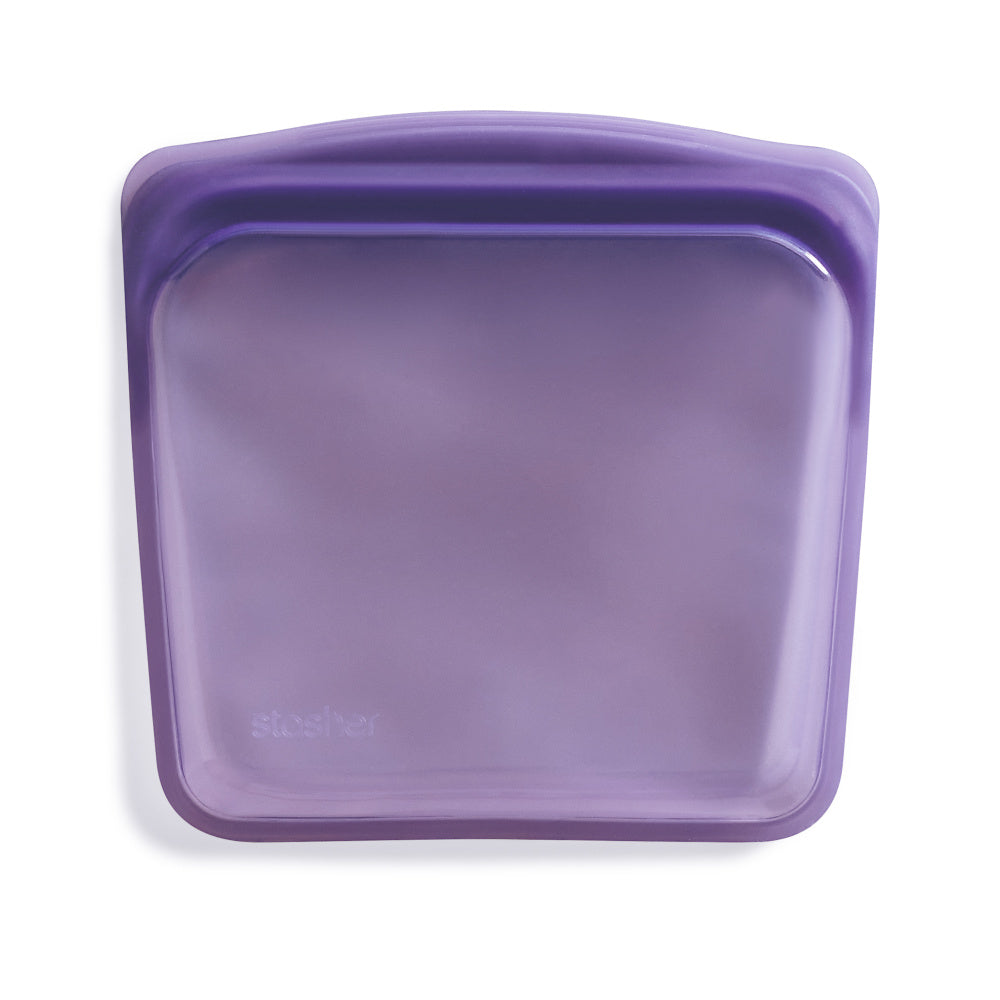 Stasher Reusable Silicone Sandwich Bag, 28 fl oz (16 Designs)