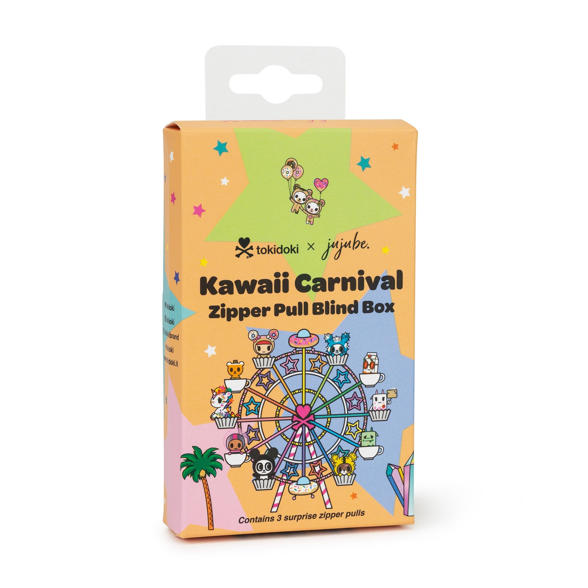 Jujube Kawaii Carnival Zipper Pulls Blind Box
