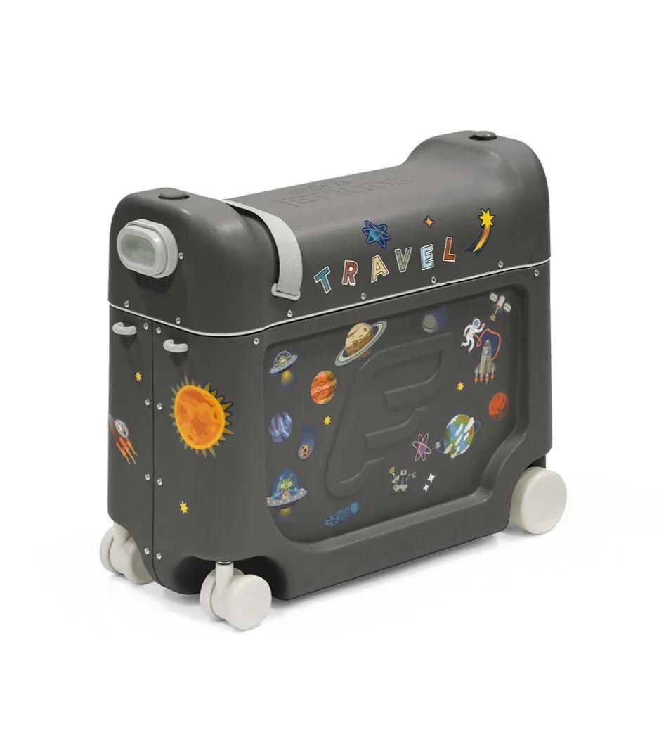 JETKIDS グレー キャスター付きBedbox Stokke Jetkids Bed Box Airplane Ride/Carry/Sleep-On Suitcase V4 (6