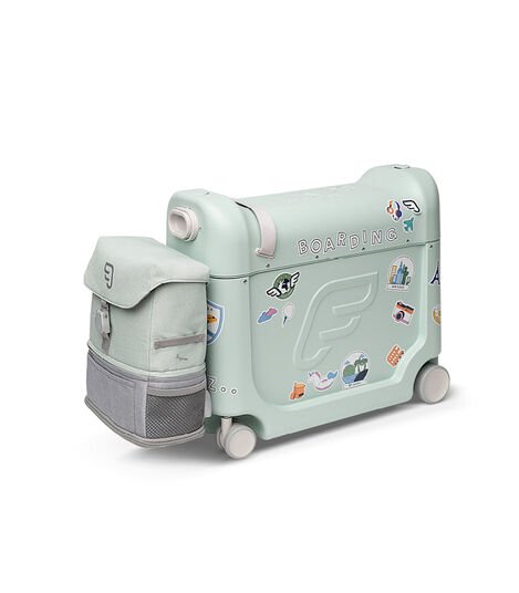 JetKids by Stokke Bed Box Airplane Ride/Carry/Sleep-On Suitcase V3 (4 Colours) - Pupsik Singapore