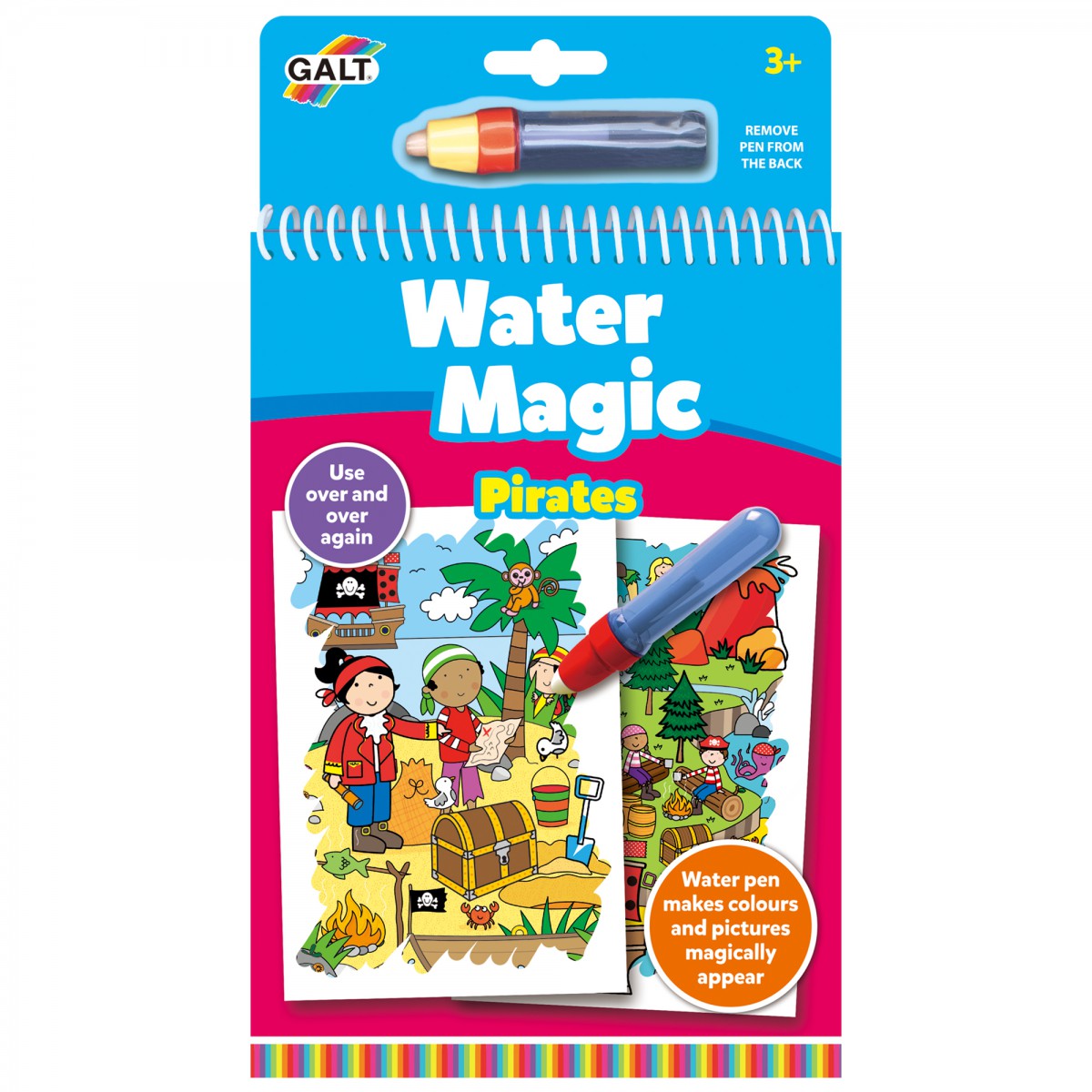 Galt Toys Water Magic Colouring Pad (6 Designs) - Pupsik Singapore