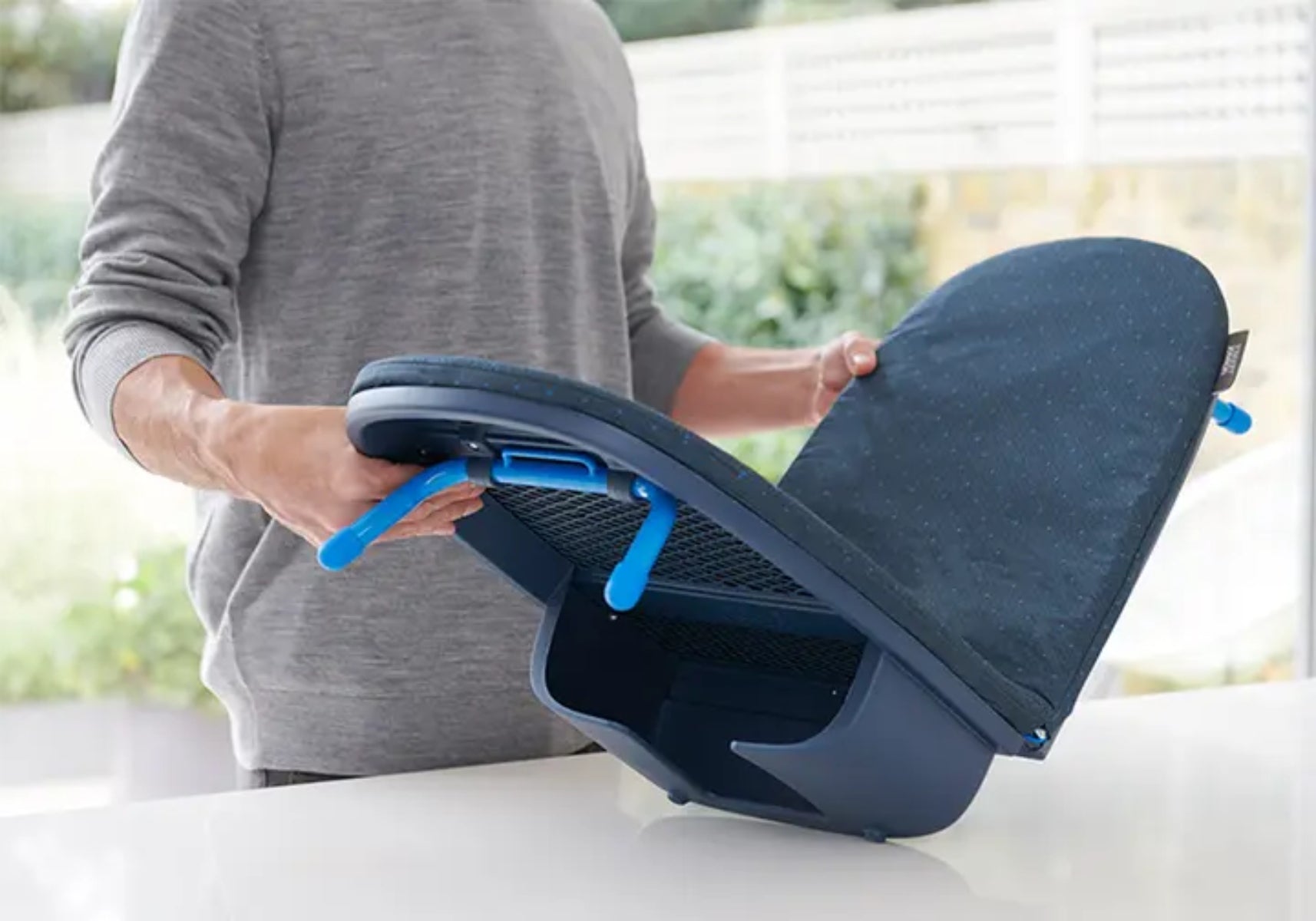 Joseph Joseph Pocket Plus Folding Ironing Board - Blue