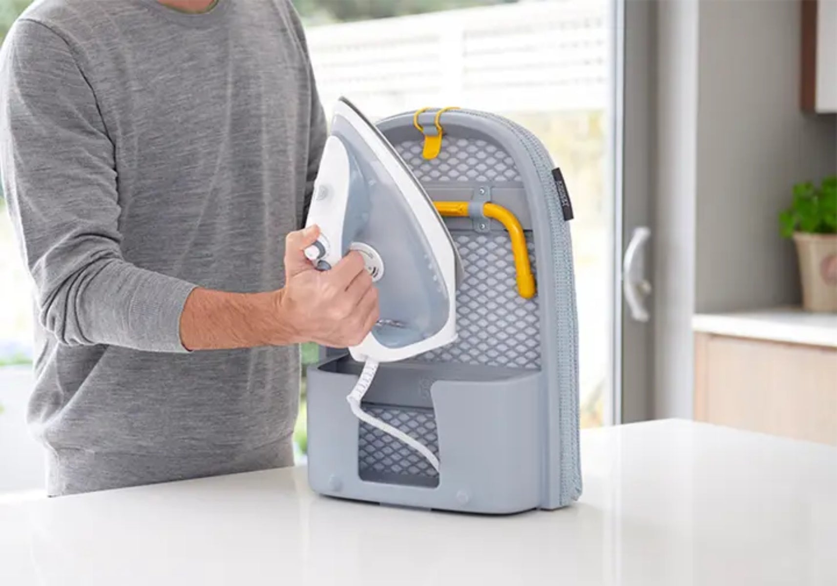 Joseph Joseph Pocket Folding Ironing Board - Grey