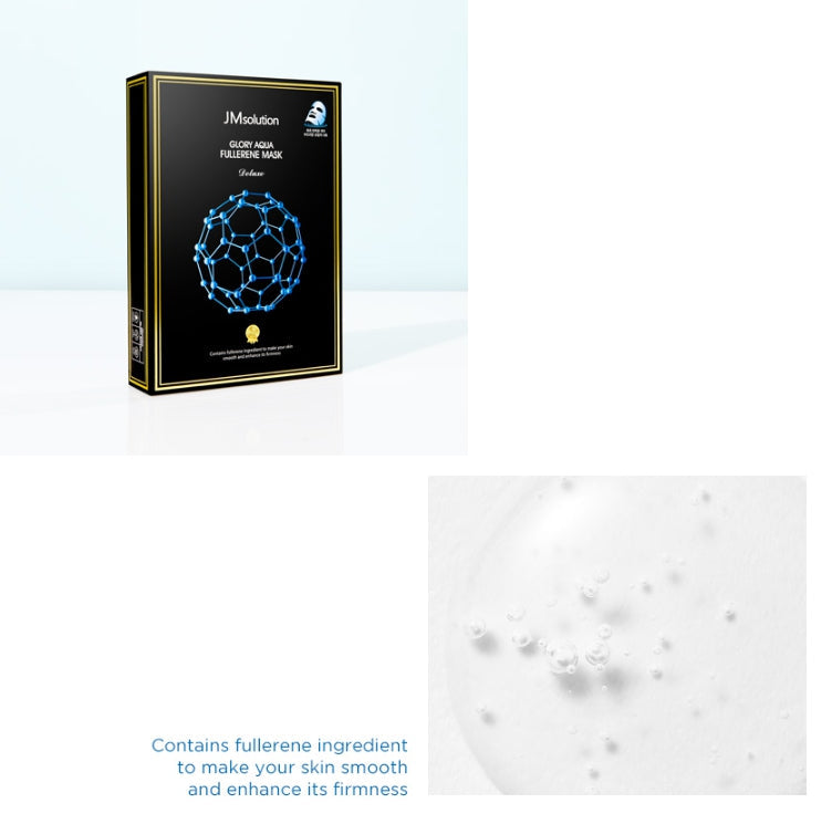 JMsolution Glory Aqua Fullerene Mask Deluxe, 10pcs (Exp 01/27)