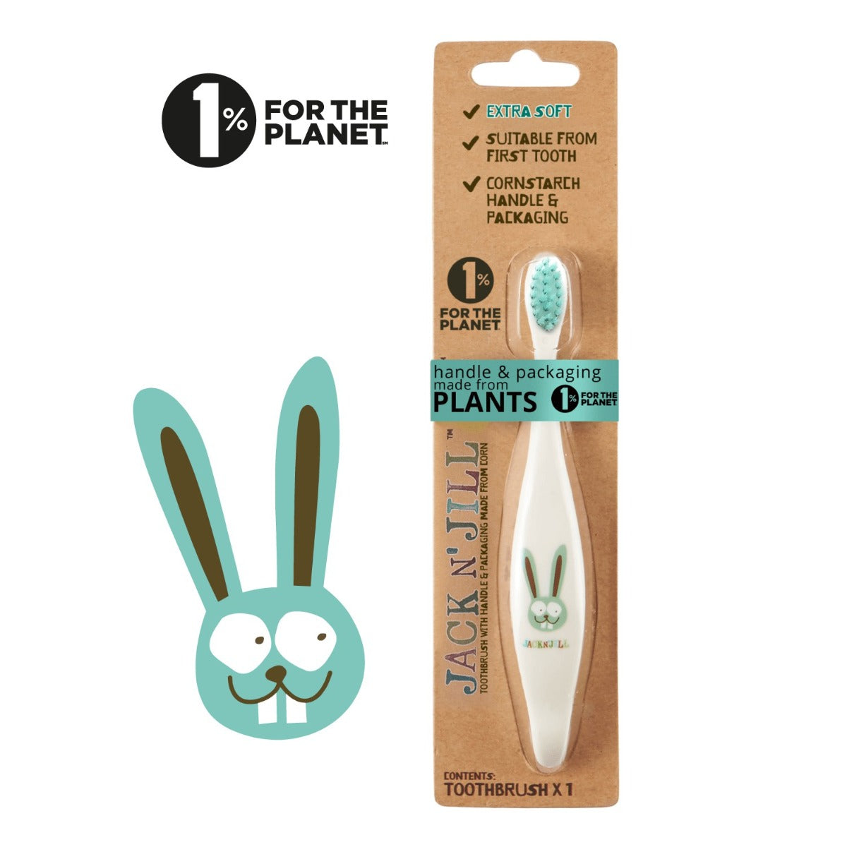 Jack N' Jill Bio Toothbrush (5 Designs) - Pupsik Singapore