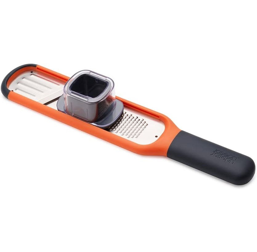 Joseph Joseph Handi-Grate Orange 2-in-1 Mini Grater & Slicer