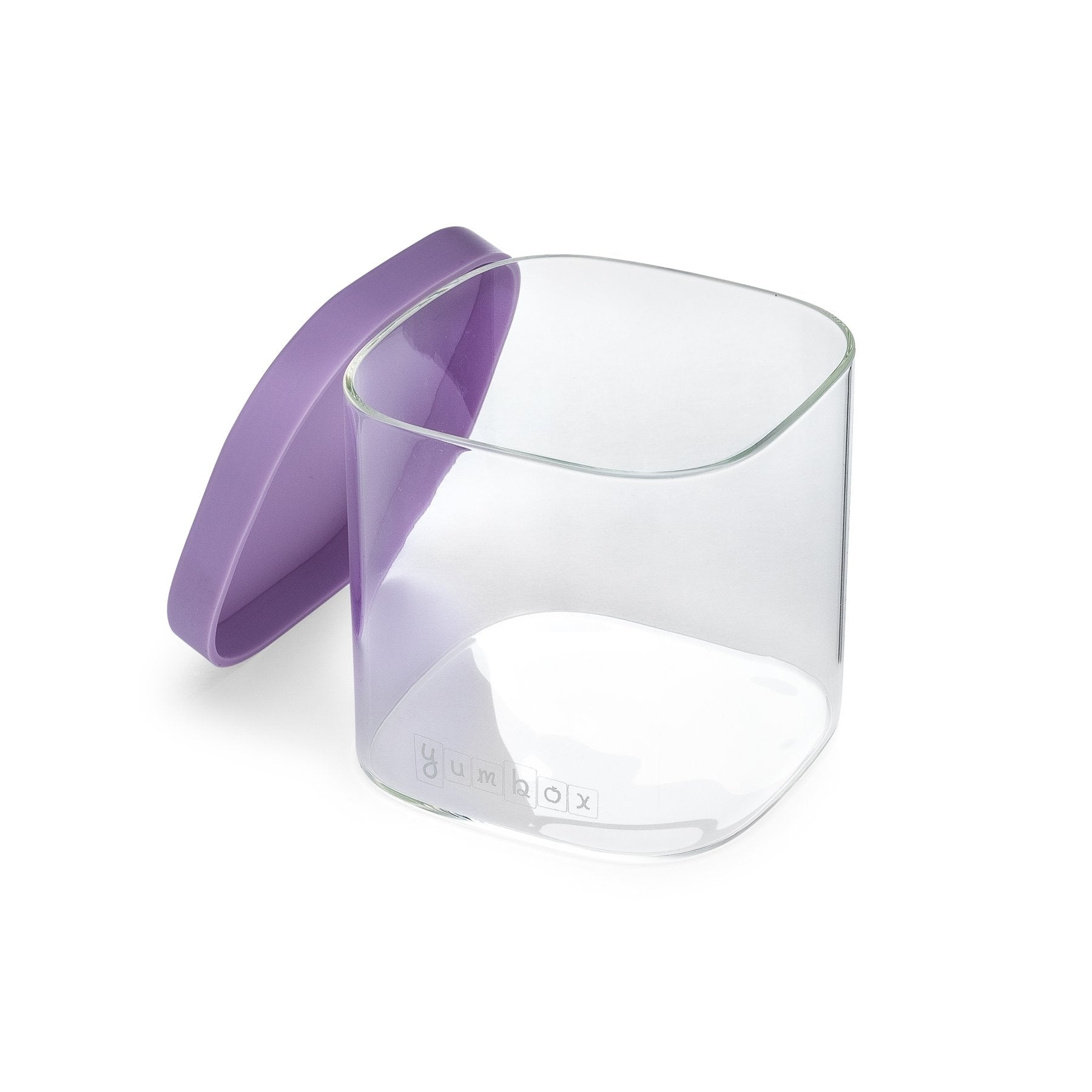 Yumbox Chop Chop Glass Storage Cubes, 3pc (3 Colours) - Pupsik Singapore