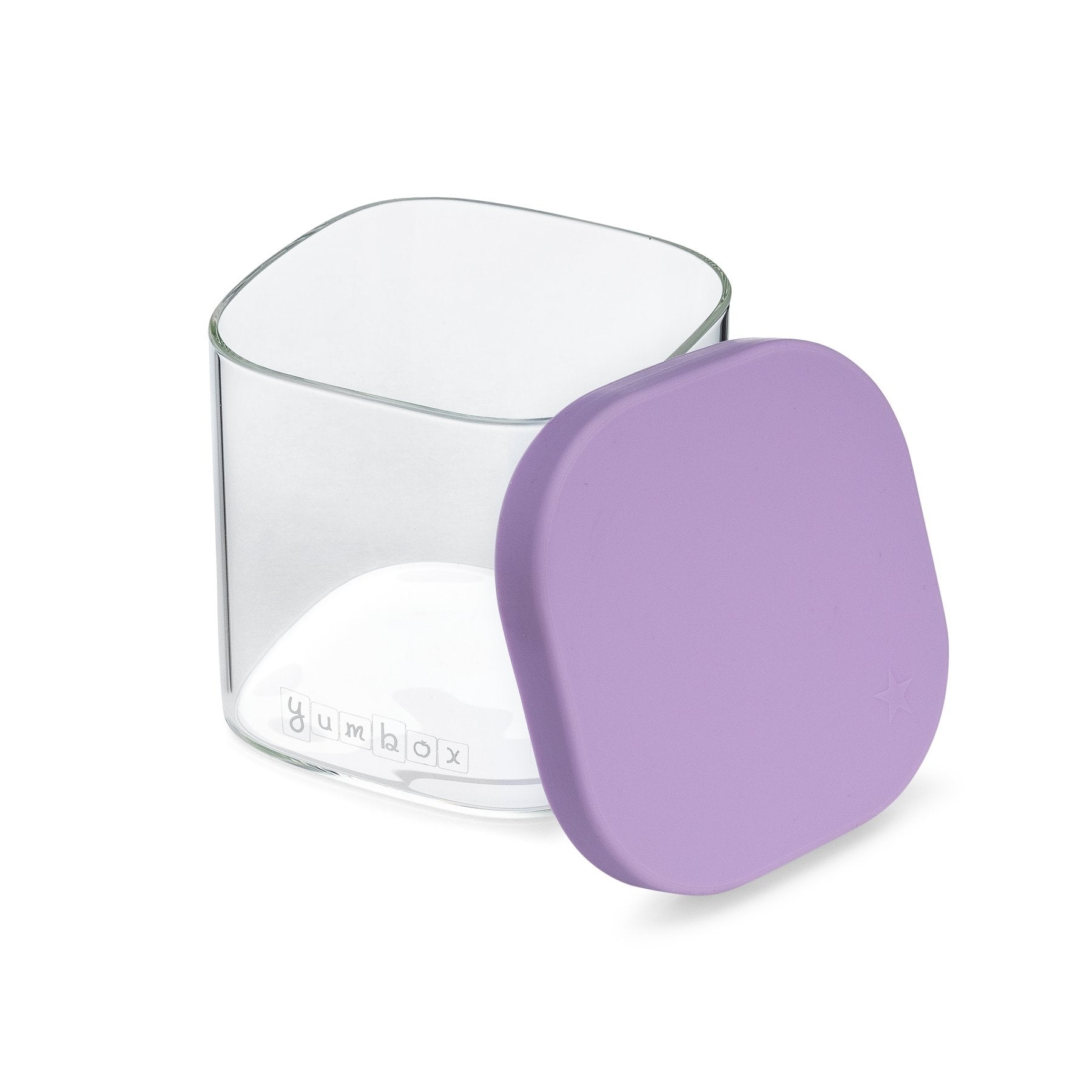 Yumbox Chop Chop Glass Storage Cubes, 3pc (3 Colours) - Pupsik Singapore