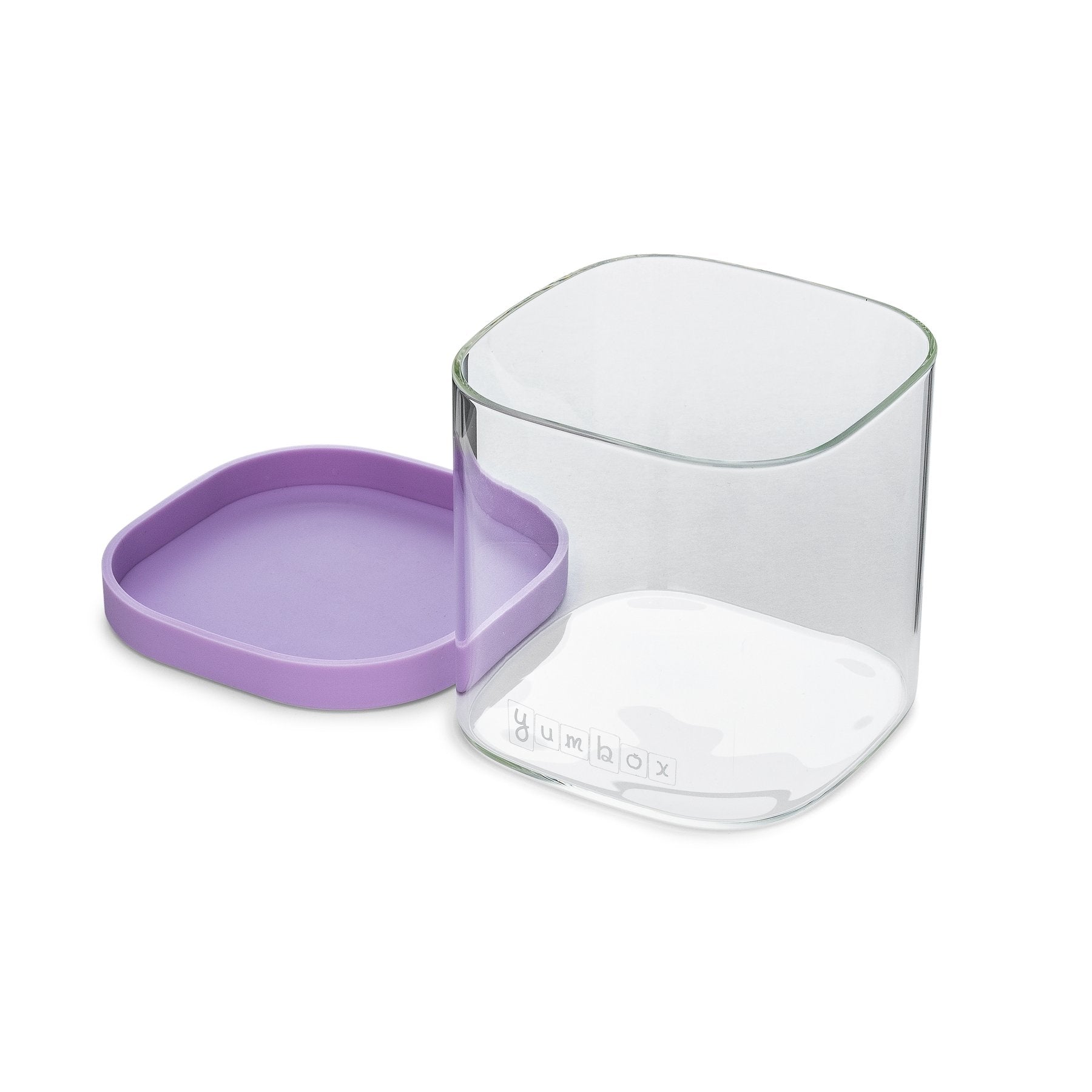Yumbox Chop Chop Glass Storage Cubes, 3pc (3 Colours) - Pupsik Singapore