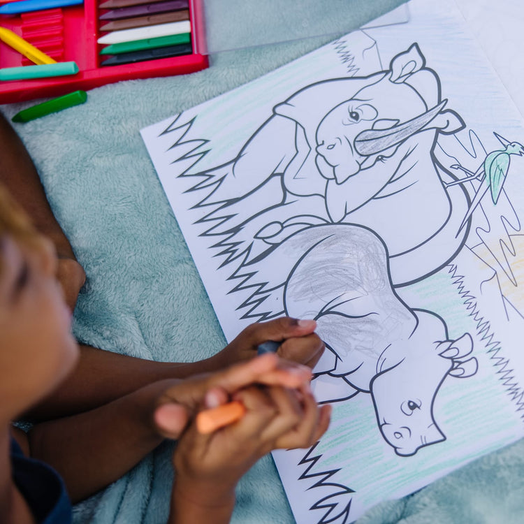 Melissa & Doug Jumbo Coloring Pad - Animals
