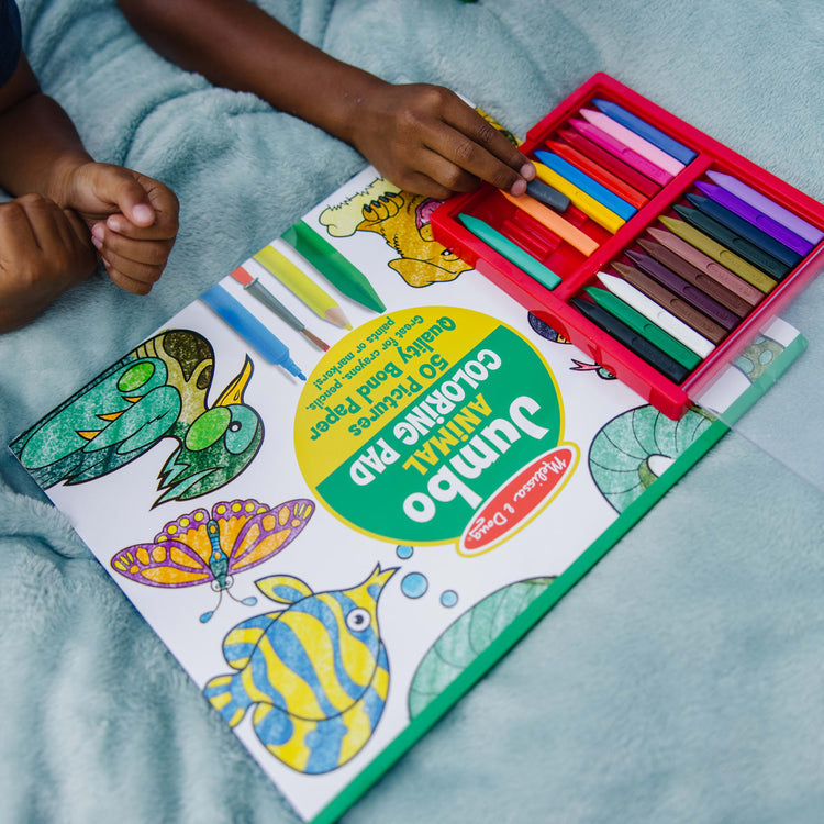 Melissa & Doug Jumbo Coloring Pad - Animals