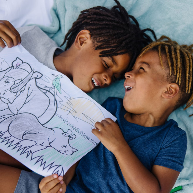 Melissa & Doug Jumbo Coloring Pad - Animals