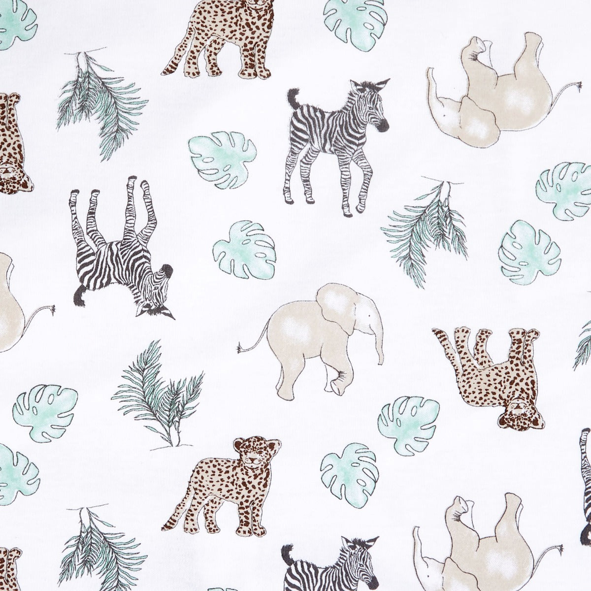 Aden Anais Essential Cotton Easy Sleeping Bag - Jungle Animals (2 Sizes)