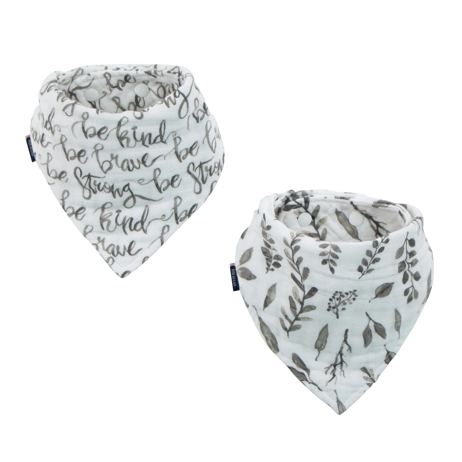 Bebe Au Lait Classic Muslin Bandana Bib, 2pk (10 Designs)
