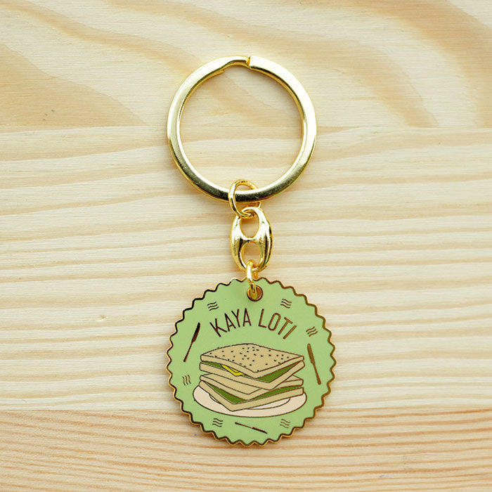 The Little Drom Store Kopitiam Keychain (2 Designs)