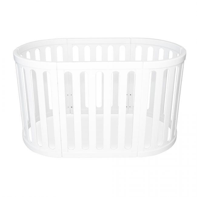 Babyhood Kaylula Sova Classic Cot & Mattress Bundle - White - Pupsik Singapore