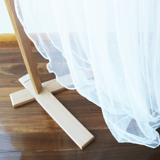 Babyhood Kaylula Cot Net & Stand - Beech