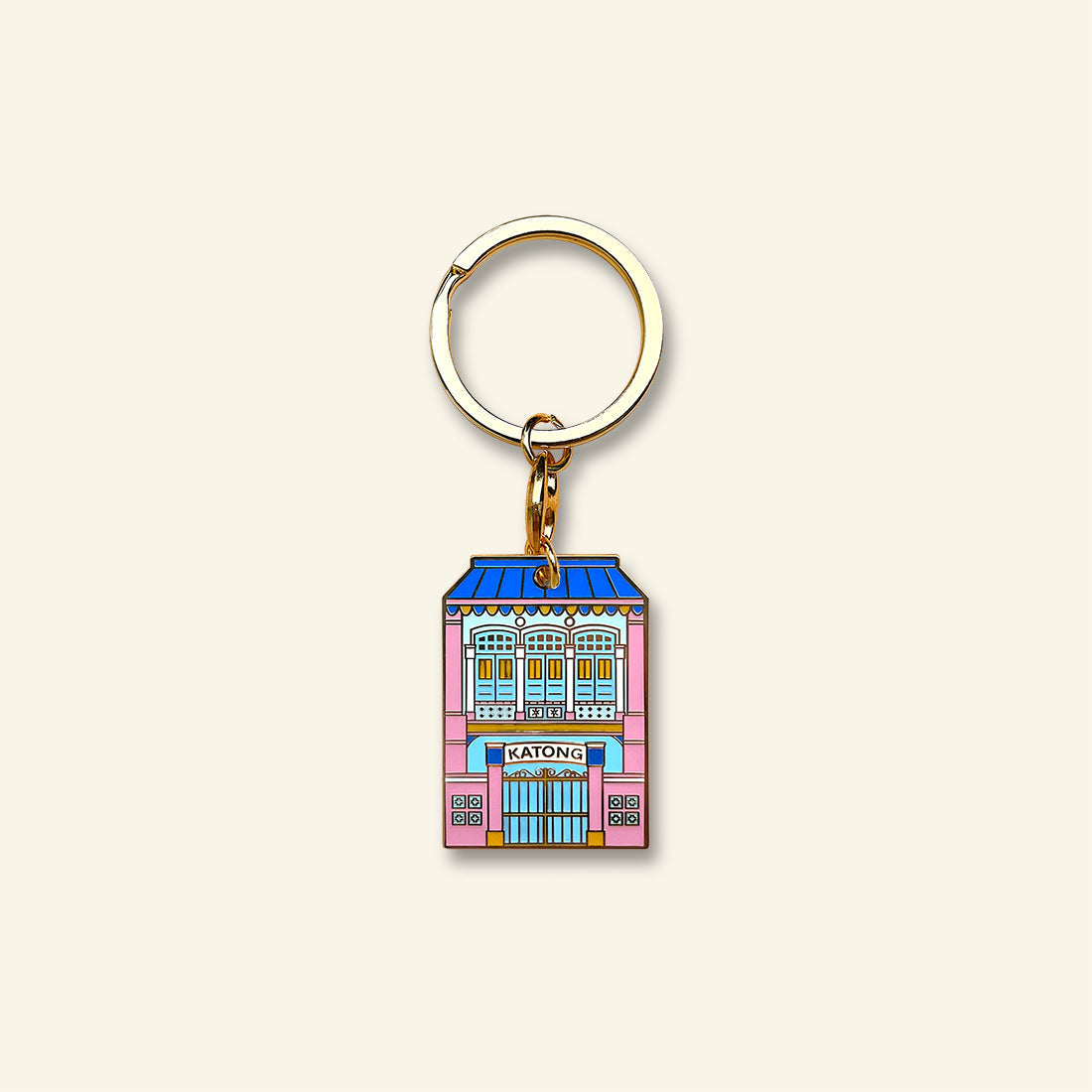 The Little Drom Store Jalan Keychain