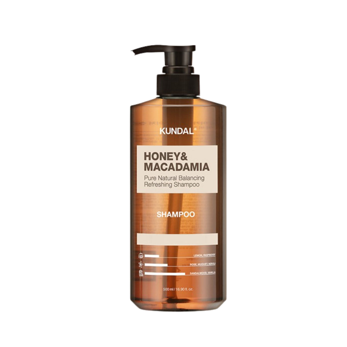 Kundal Honey & Macadamia Nature Shampoo, 500ml - Apple Green Tea (Exp 08/27)