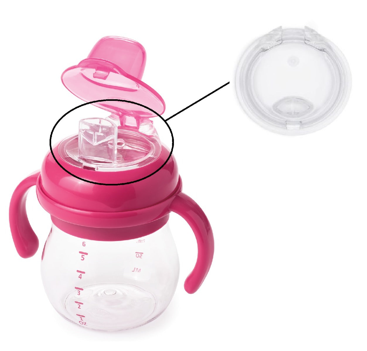 OXO Tot Grow Soft Spout Replacement Set, 2pc