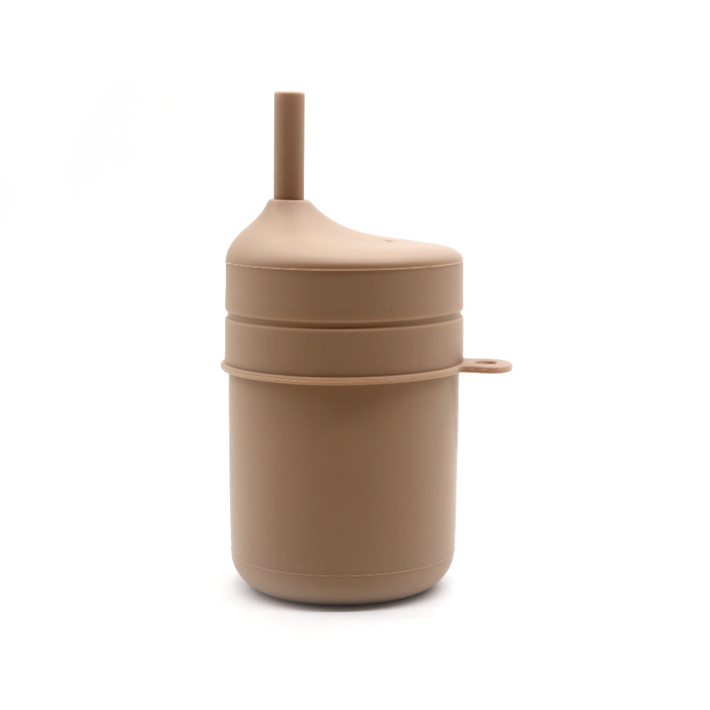 Biomom Silicone Training Straw Cup, 180ml (12 colors) - Pupsik Singapore