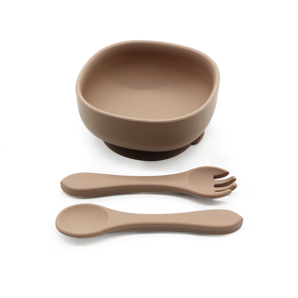 Biomom Silicone Suction Toddler Bowl Set (12 Colours) - Pupsik Singapore