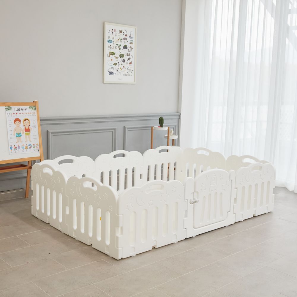 Caraz Additional Panels for Kibel Baby Room Play Yard, Set of 2 (3 Types) - With / Without Door