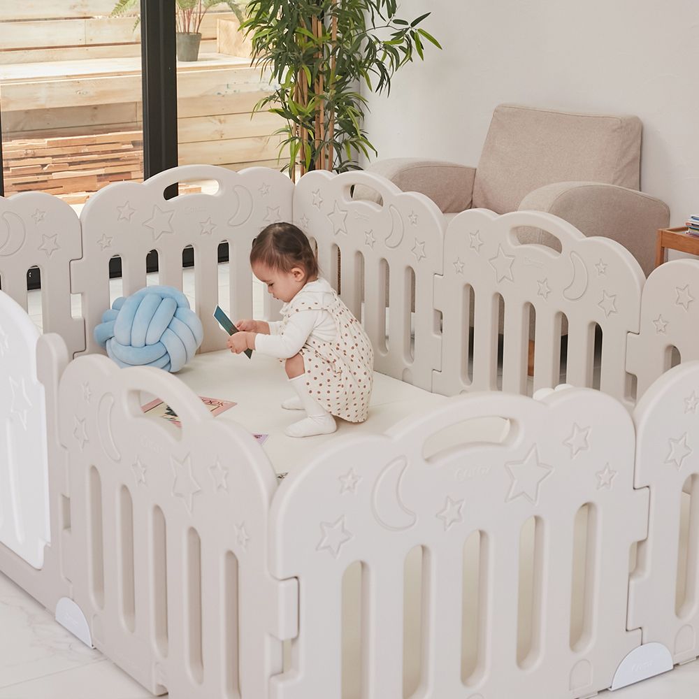 Caraz Additional Panels for Kibel Baby Room Play Yard, Set of 2 (3 Types) - With / Without Door