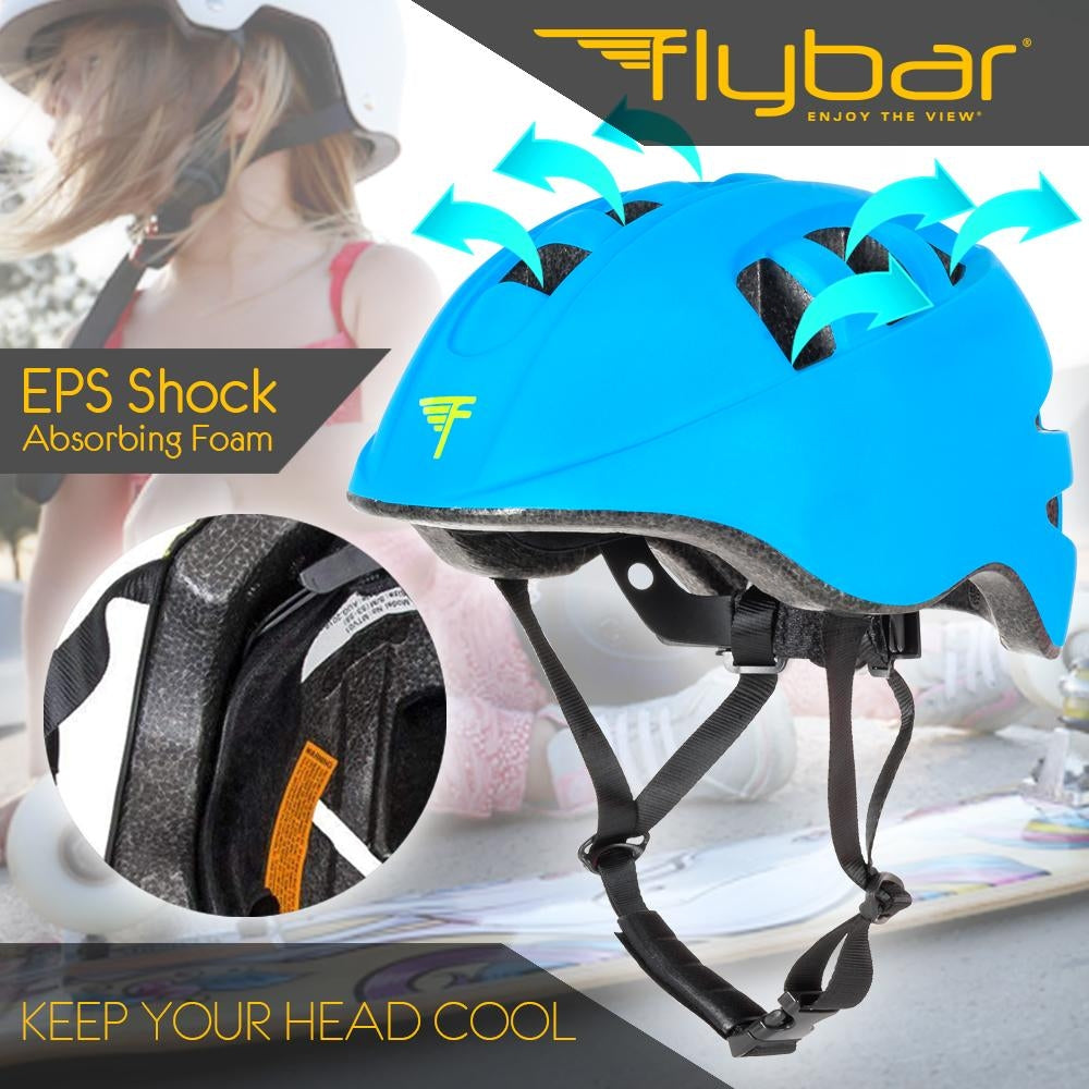 Flybar Junior Sports Helmet - Blue