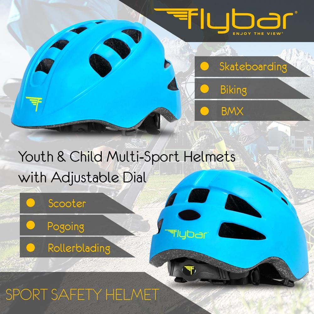 Flybar Junior Sports Helmet - Blue