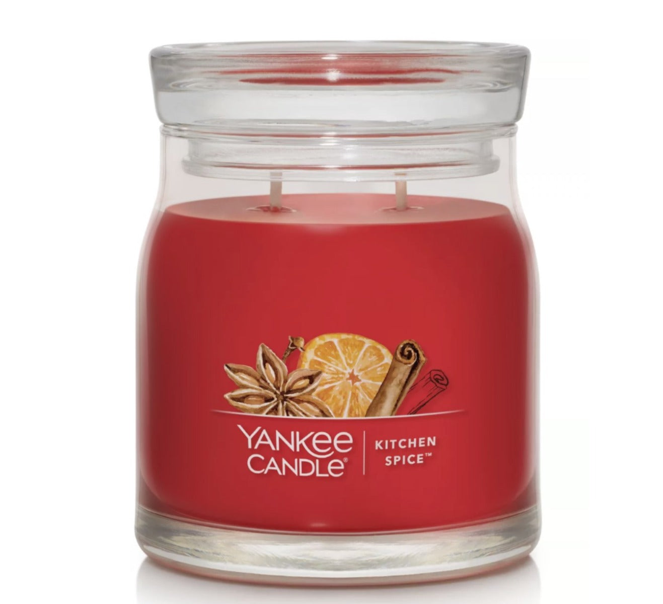 Yankee Candle Signature Medium Jar Candle, 2-wicks (13oz) - Kitchen Spice