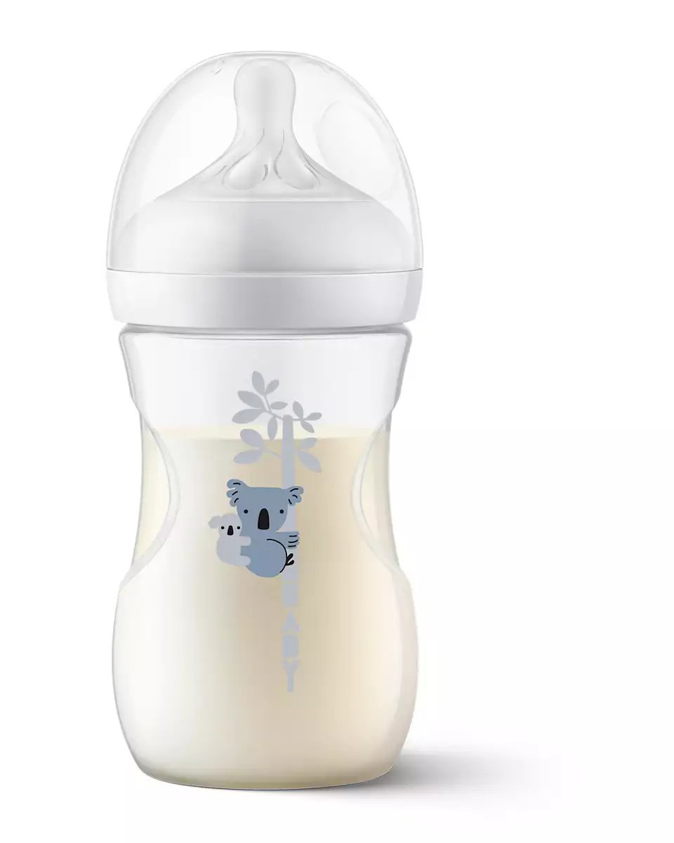 Philips Avent Natural Response 260ml Milk Baby Bottles, 1pk (5 Designs) - Pupsik Singapore