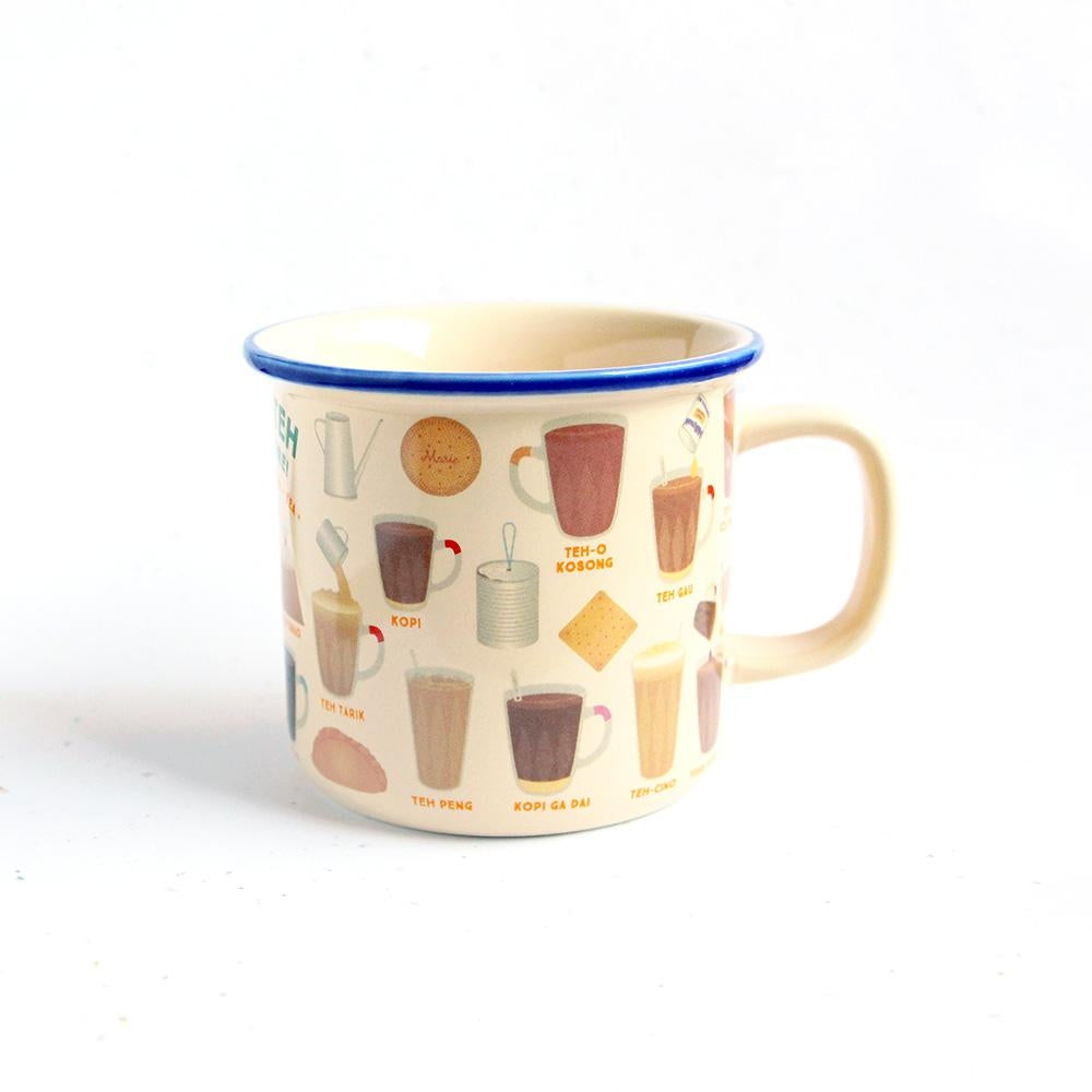 The Little Drom Store Bamboo Fibre Mug (4 Designs) - Pupsik Singapore