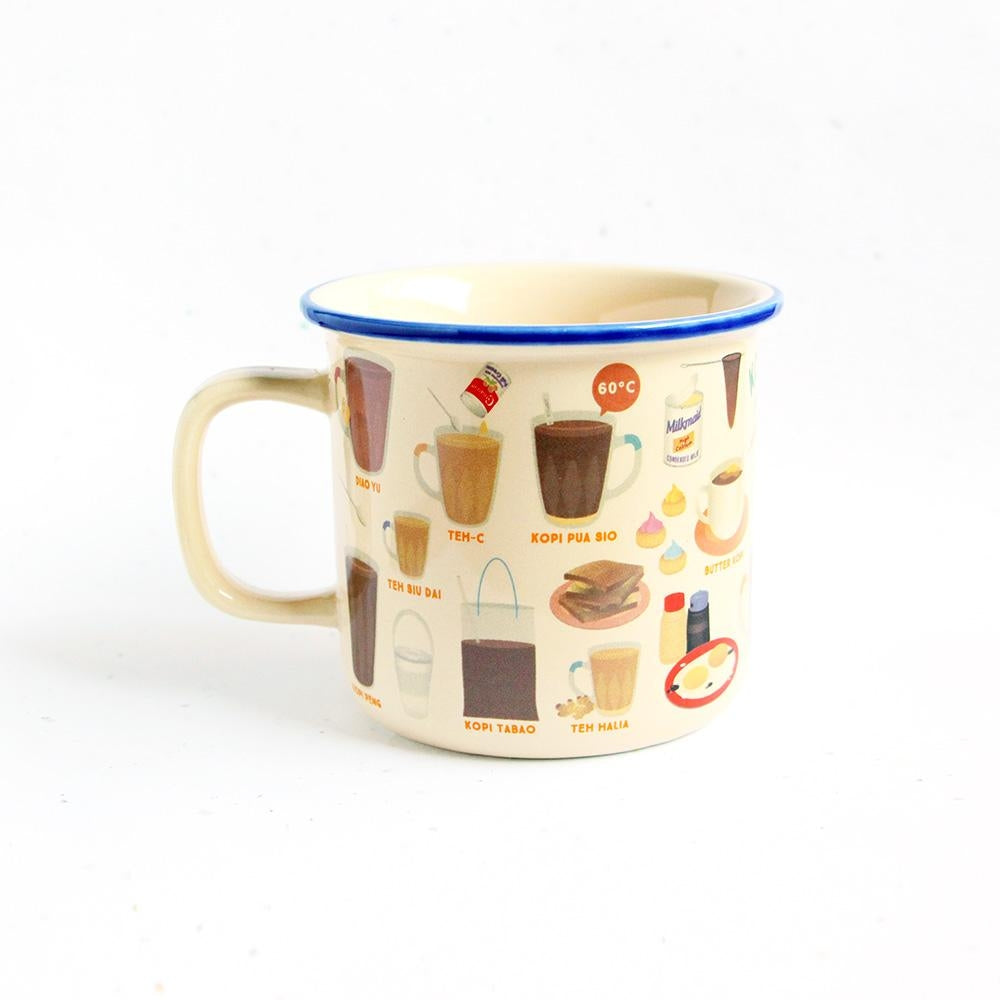 The Little Drom Store Bamboo Fibre Mug (4 Designs)