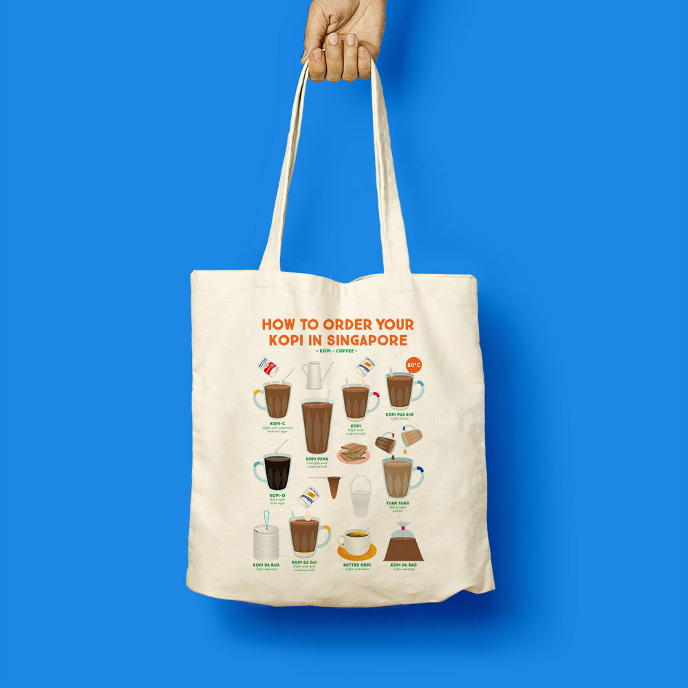 The Little Drom Store Tote Bag (2 Designs) - Pupsik Singapore