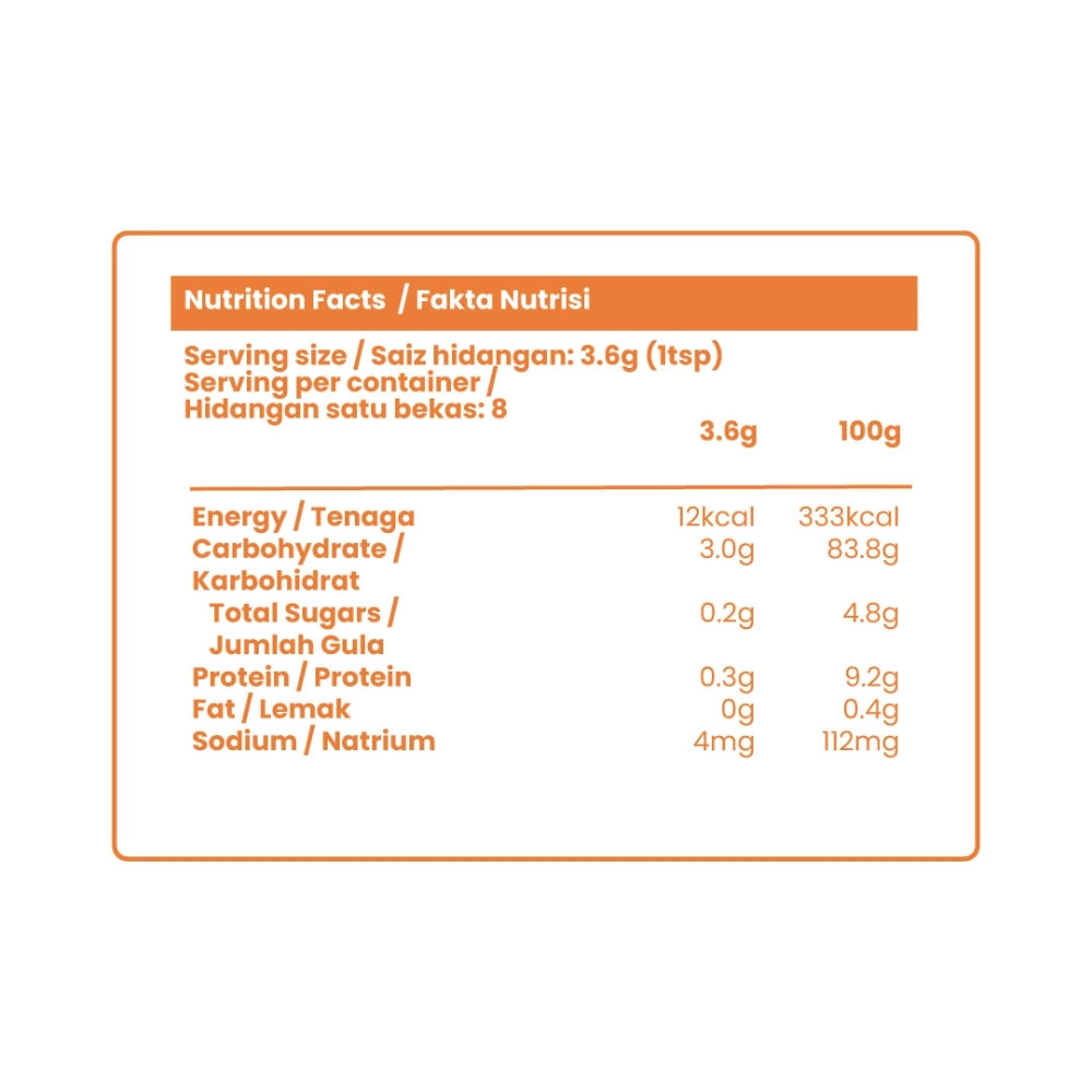 Love Earth Organic Red Onion Powder, 30g (Exp 12/26)