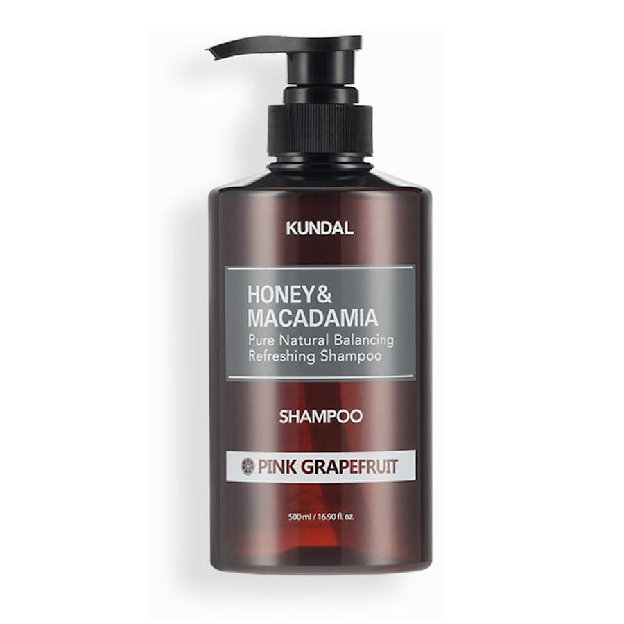 Kundal Honey & Macadamia Nature Shampoo, 500ml - Pink Grapefruit (Exp 05/27)