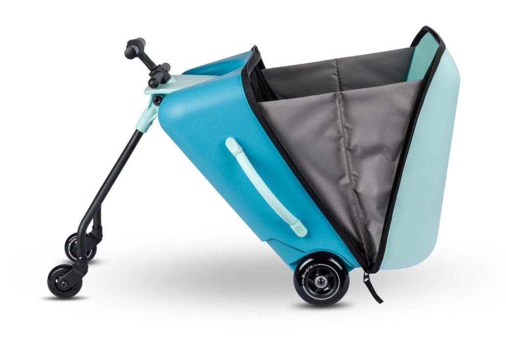Micro Ride-on Luggage Eazy Allrounder (2 Colors) - Pupsik Singapore