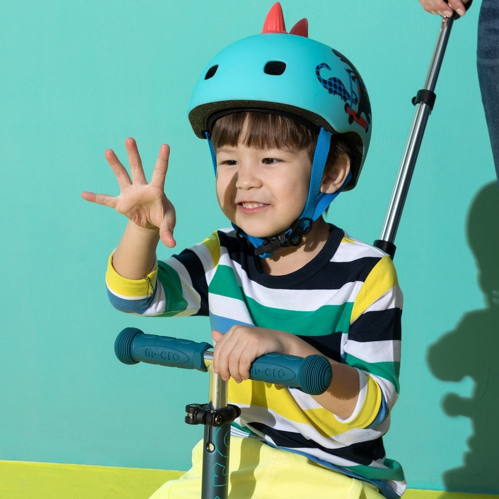 Micro Riding Helmet - 3D Scootersaurus V2