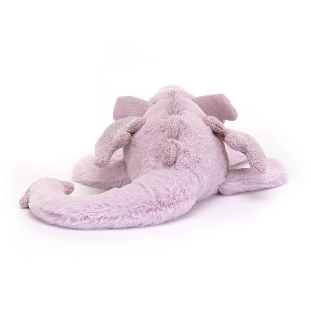 Jellycat Lavender Dragon Soft Toy, Little (30cm)