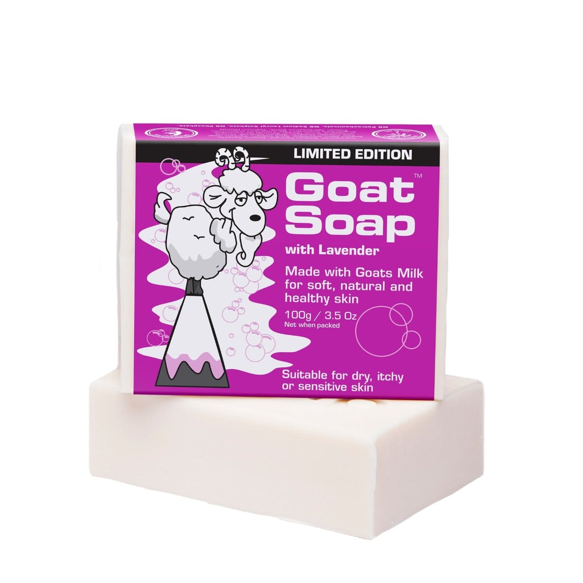 Goat is GOAT Goat Milk Soap with Lavender, 100g