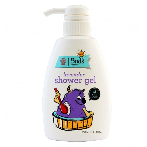 Buds Organics Lavender Shower Gel, 350ml - exp 01/28