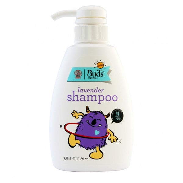 Buds Organics Lavender Shampoo, 350ml - exp 01/28