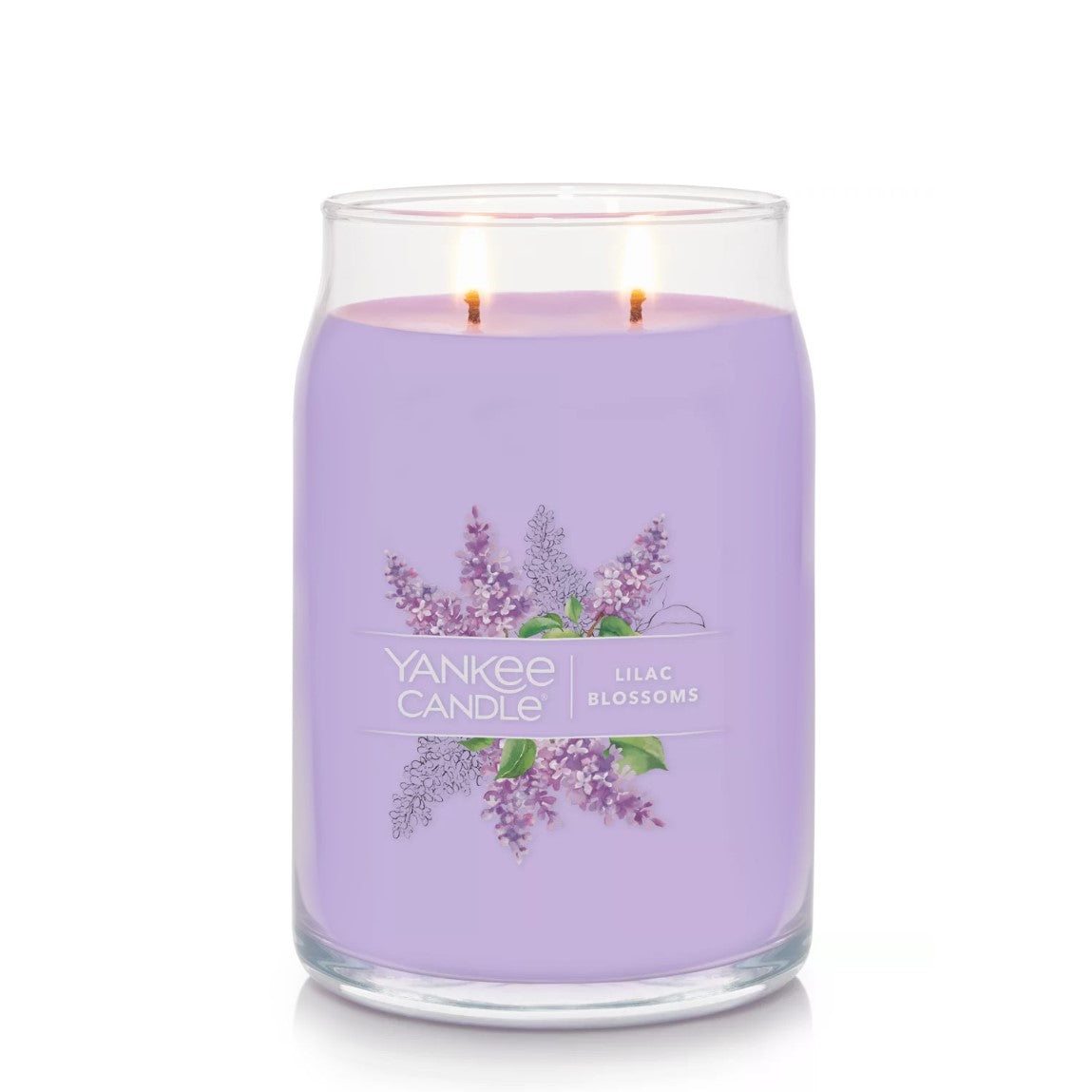 Yankee Candle Signature Large Jar Candle, 2-wicks (20oz) - Lilac Blossoms