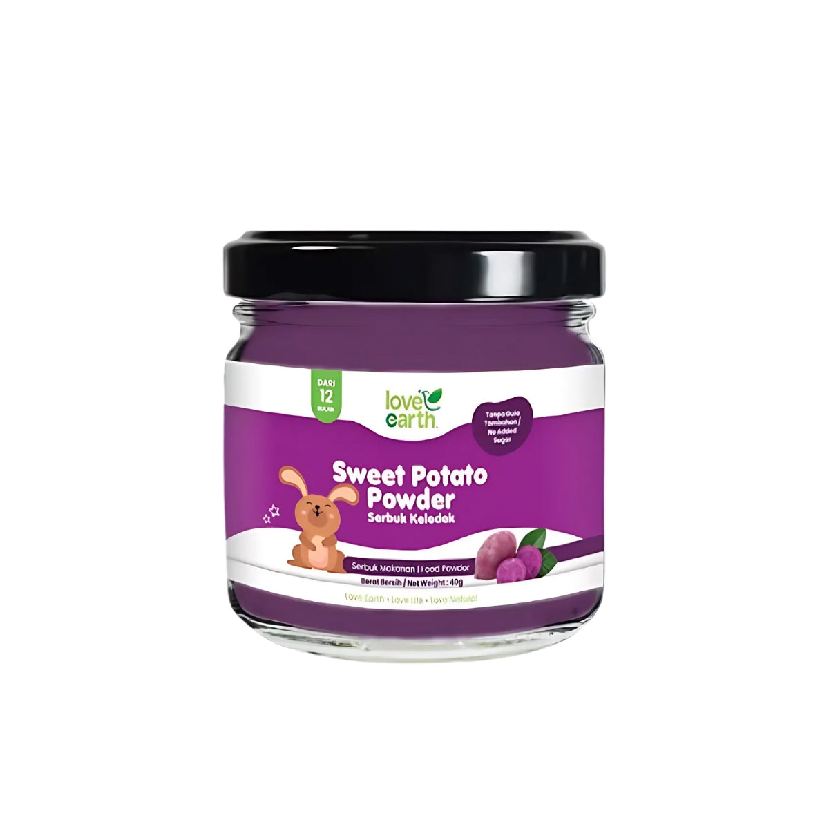 Love Earth Organic Sweet Potato Baby Powder, 40g (Exp 06/26)