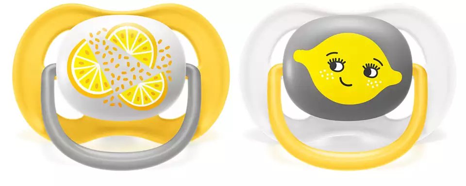 Philips Avent Ultra Air Pacifier, 2pk - 6-18M (14 Designs) - Pupsik Singapore