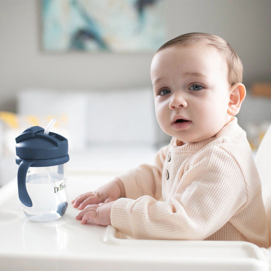 Dr. Brown's Milestones Baby's First Straw Cup (4 Colors)