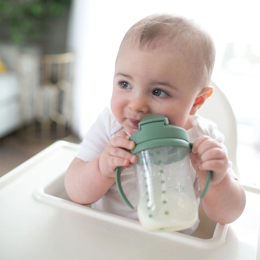 Dr. Brown's Milestones Baby's First Straw Cup (4 Colors)