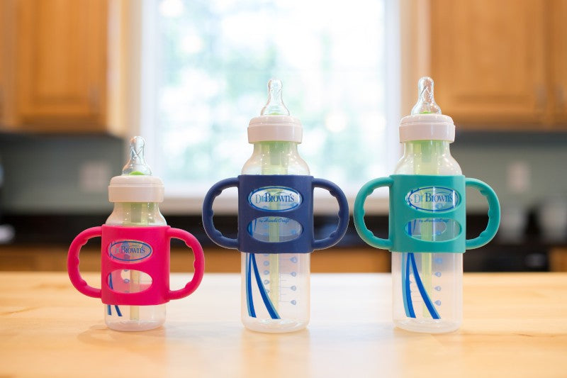 Dr. Brown's Milestones Silicone Handles for Standard Narrow Bottles (3 Colours)