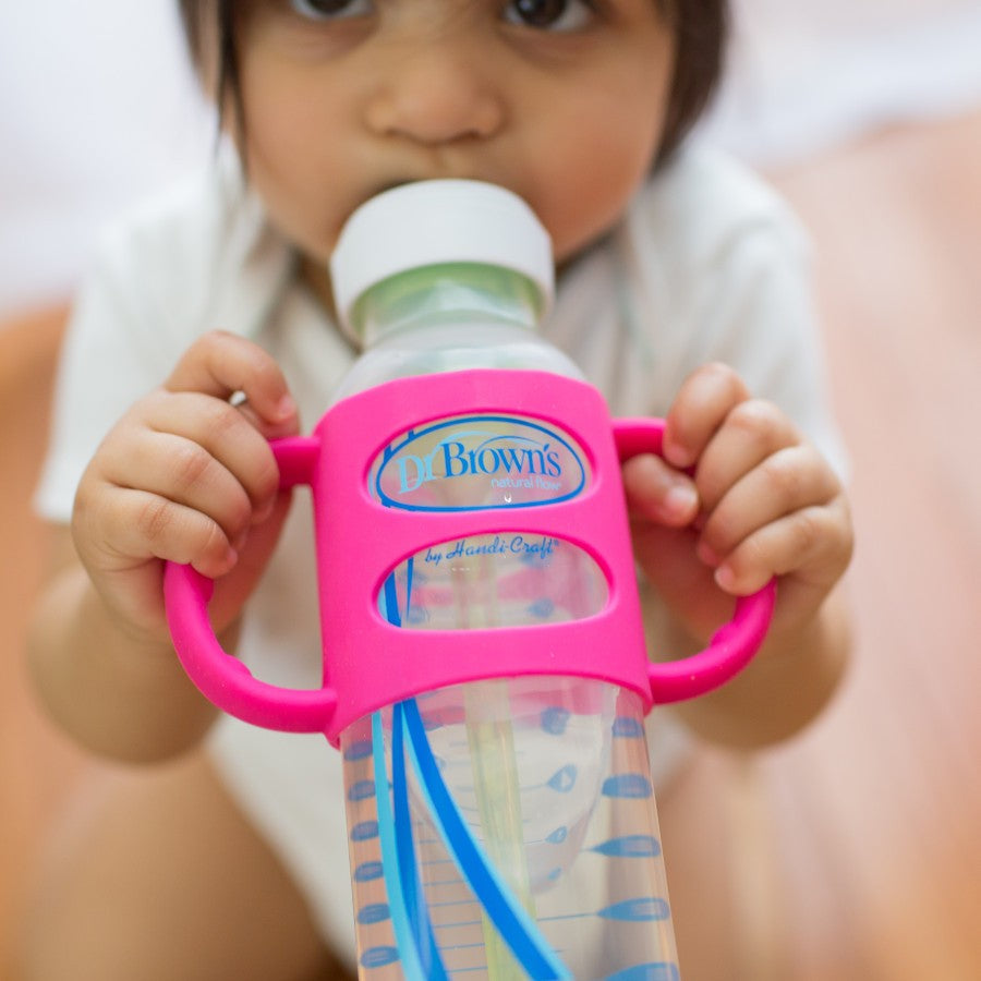 Dr. Brown's Milestones Silicone Handles for Standard Narrow Bottles (3 Colours)